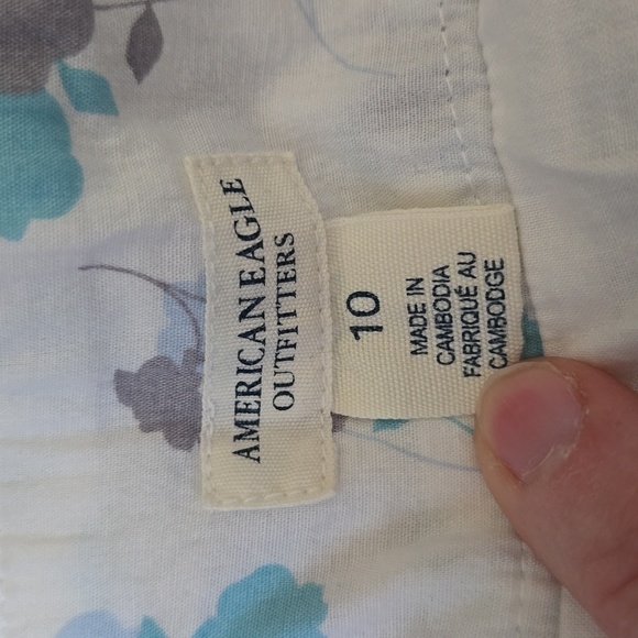 American Eagle White/Blue Skirt, Women's Size 10, Great Condition - Picture 4 of 9